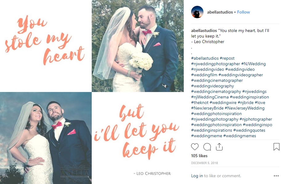 100 Best Wedding Captions For Photos Instagram Wedding Captions